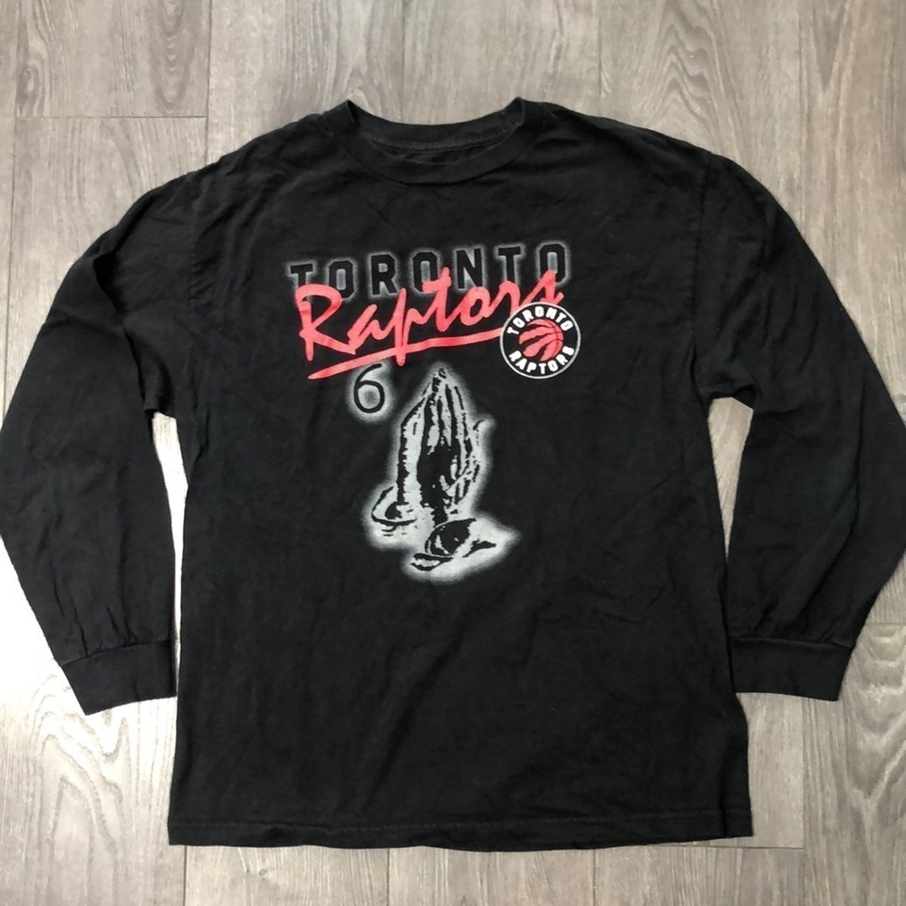 Toronto Raptors basketball long sleeve shirt DRAKE NIGHT 2016 limited edition